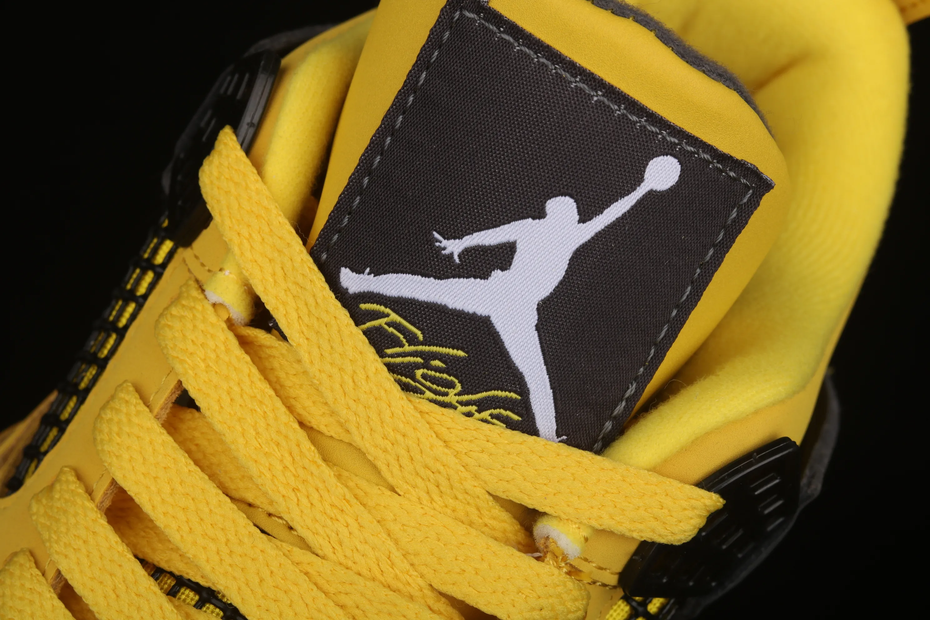 All categories Air Jordan Jordan series basketball shoes Air Jordan 4 G version Air Jordan 4 "Lightning" AJ4 Joe 4 yellow electric mother 314254-702